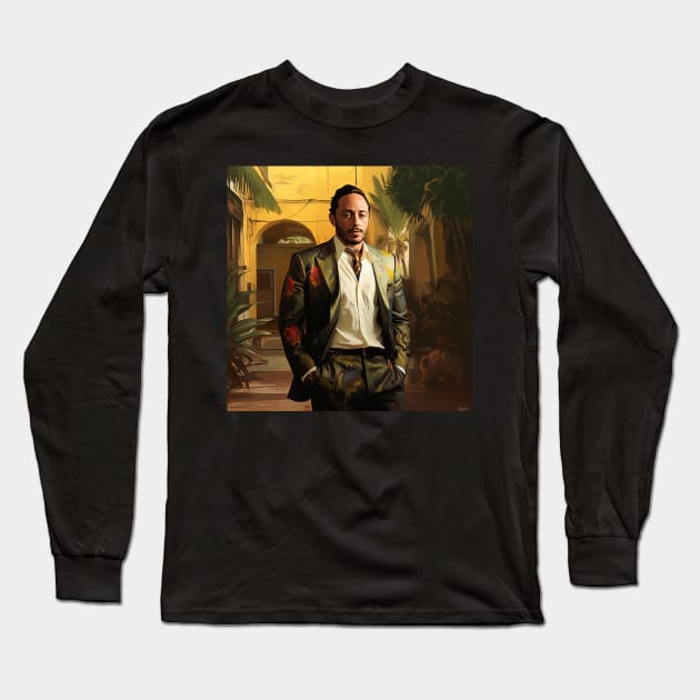 Tennessee Williams Long Sleeve T-Shirt by ComicsFactory